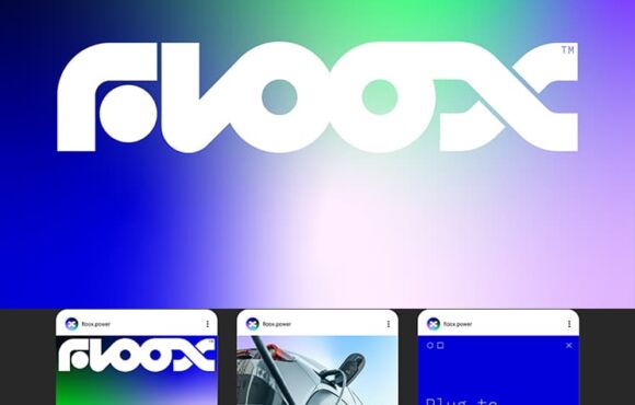 FlOOX Power Station Branding